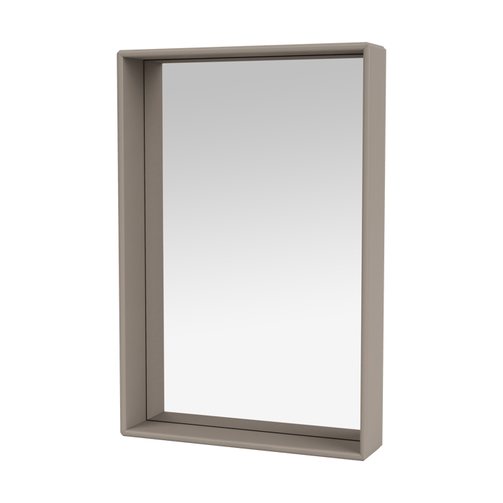 Shelfie colour frame spiegel 46,8x69,6 cm - Truffle - Montana