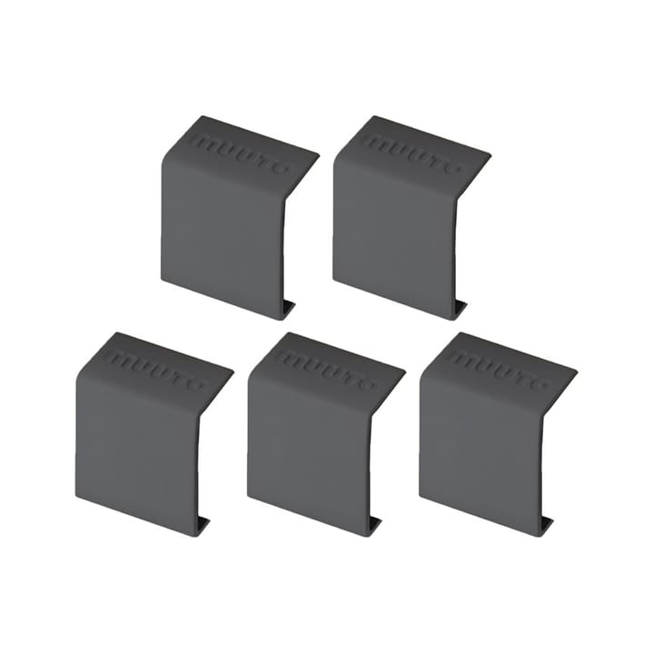 Mini stacked 2.0 clips - 5 pack - grijs - Muuto