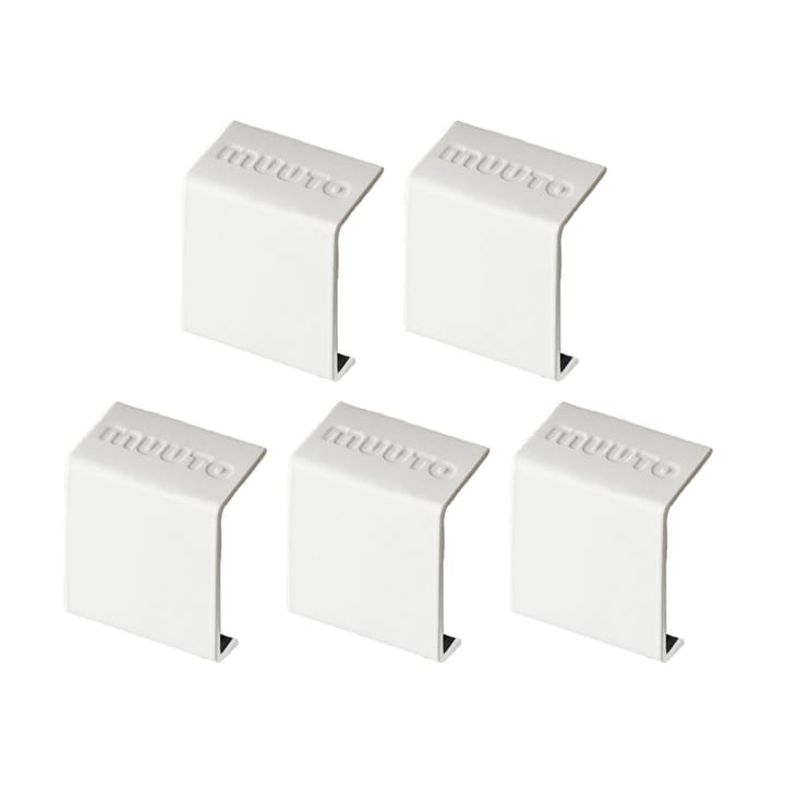 Mini stacked 2.0 clips - 5 pack - wit - Muuto