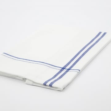 Amow stoffen servet 32x52 cm 4-pack - Wit-blauw - Nicolas Vahé