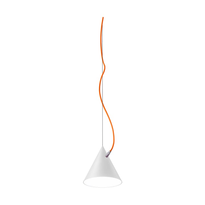 Castor hanglamp 20 cm - Wit-oranje-zilver - Noon