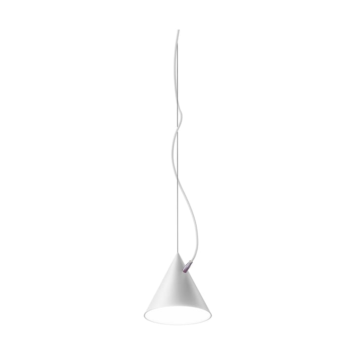 Castor hanglamp 20 cm - Wit-wit-zilver - Noon