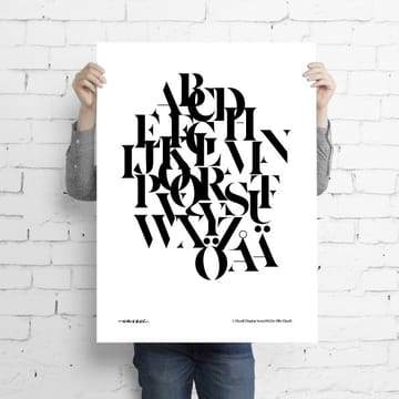 Eksell typografie poster - mix - Olle Eksell
