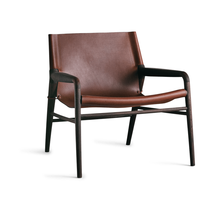 Rama Chair fauteuil  smoked oak  frame - Cognac - OX Denmarq