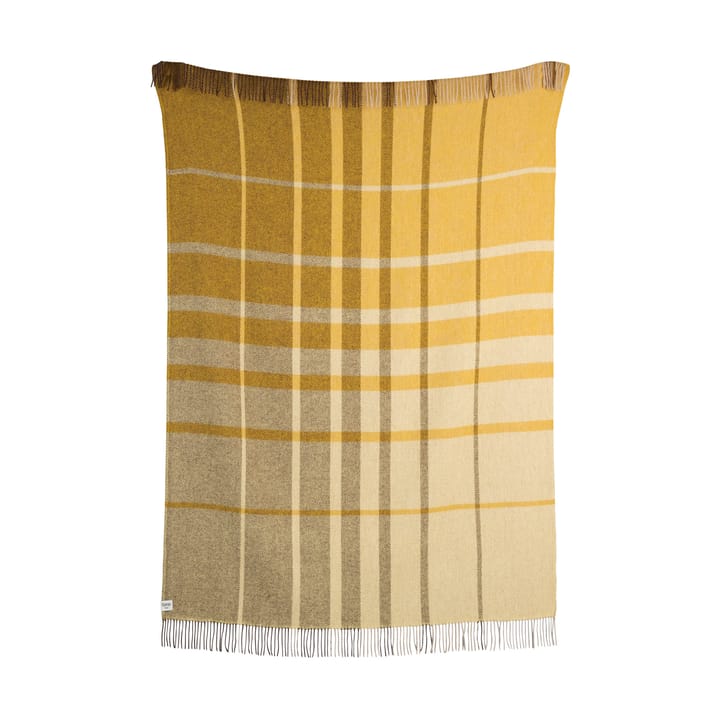 Filos deken 145x220 cm - Yellow - Røros Tweed