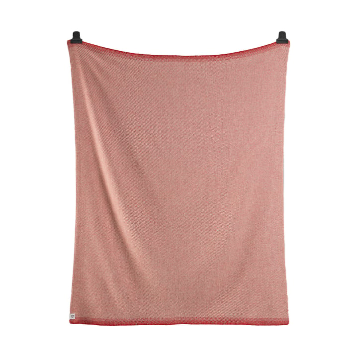 Una deken 150x200 cm - Light red - Røros Tweed