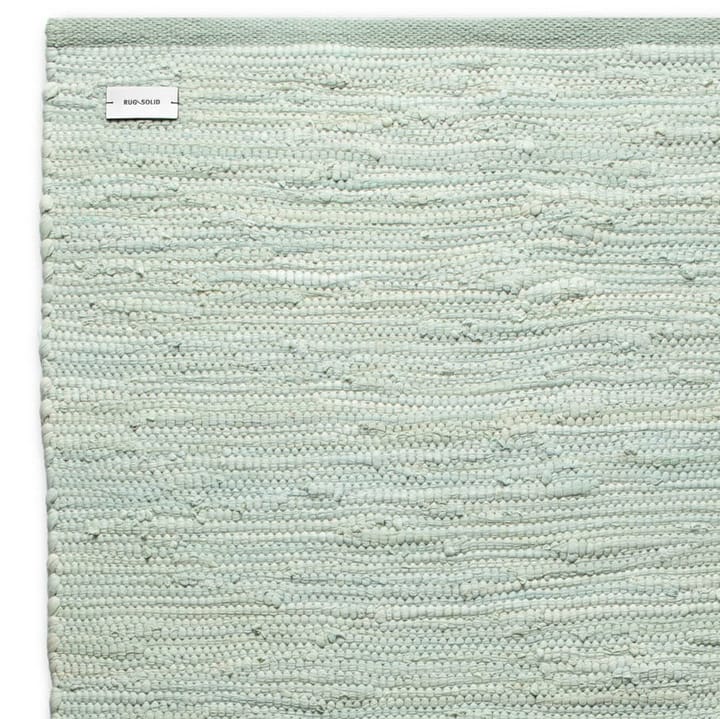 Cotton vloerkleed 140 x 200 cm. - Mint - Rug Solid