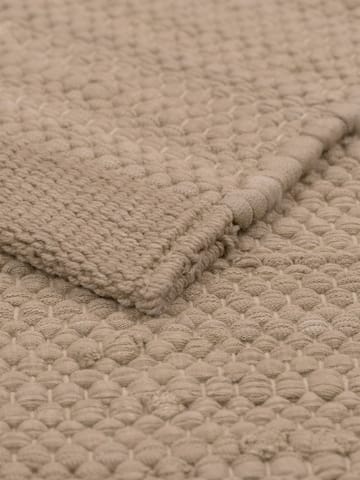 Cotton vloerkleed 140 x 200 cm. - Nougat - Rug Solid