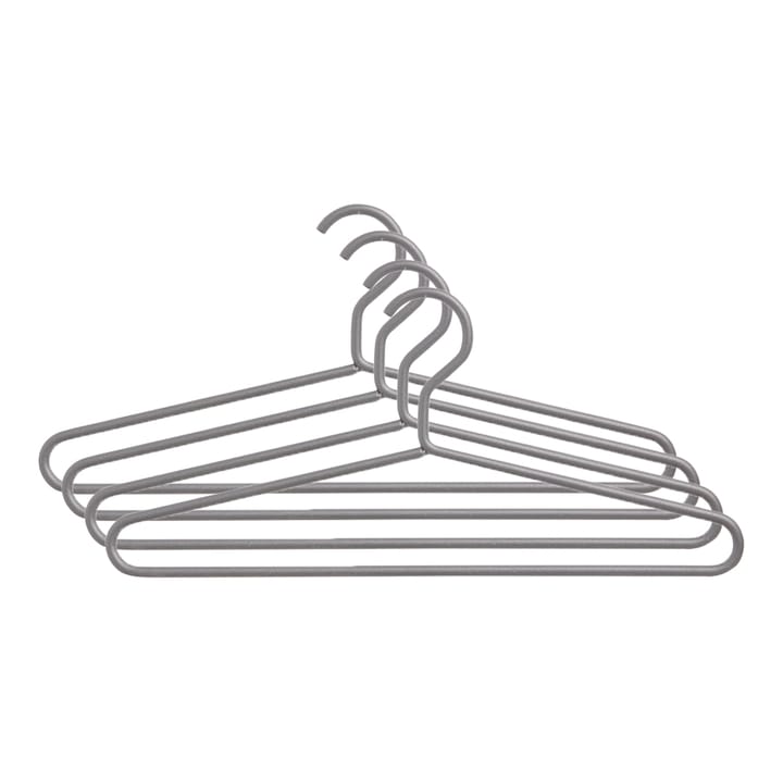 Alfred kledinghanger - lichtgrijs, 4-pack - SMD Design