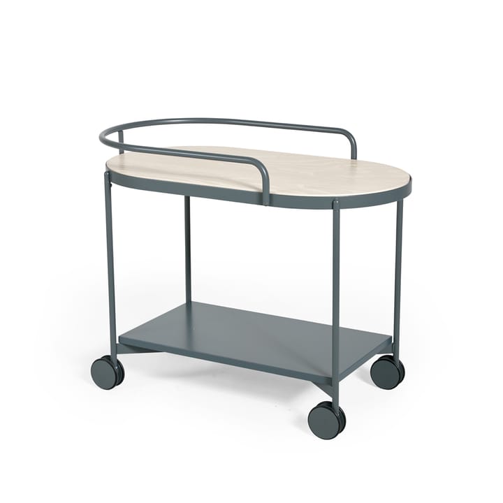 Lene trolley - grey, witgepigmenteerd essenfineer - SMD Design