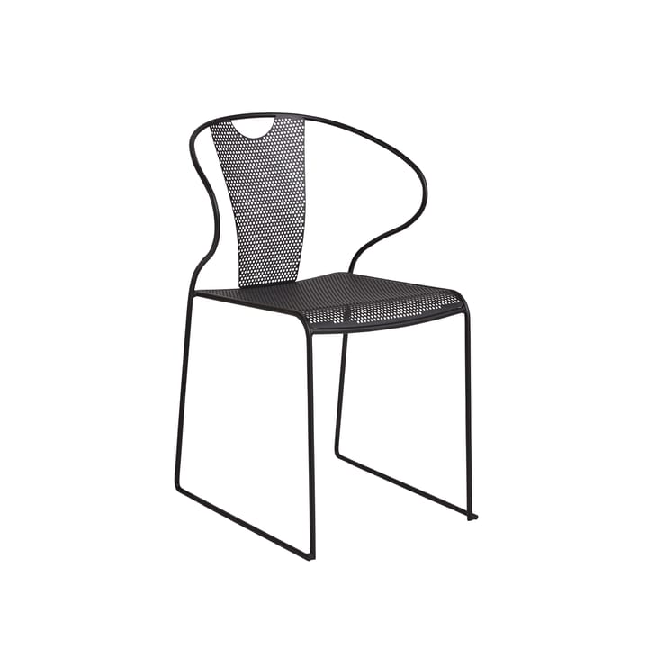 Piazza stoel met armleuningen - antraciet - SMD Design