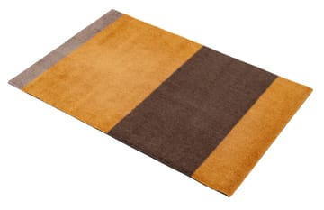 Stripes by tica, horizontaal, deurmat - Dijon-brown-sand, 60x90 cm - tica copenhagen