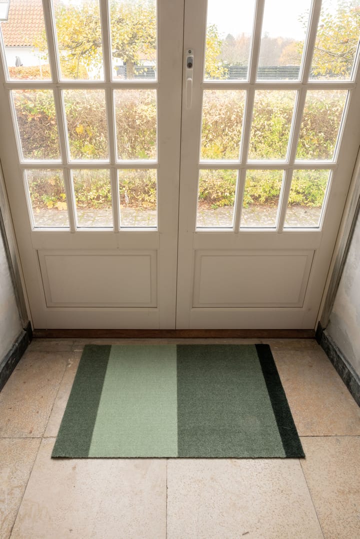 Stripes by tica, horizontaal, deurmat - Green, 60x90 cm - tica copenhagen