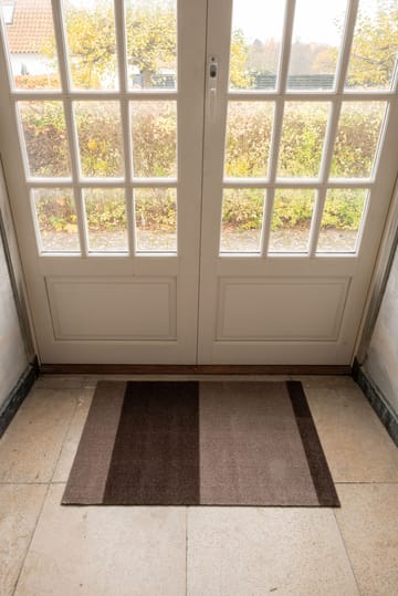 Stripes by tica, horizontaal, deurmat - Sand-brown, 60x90 cm - tica copenhagen