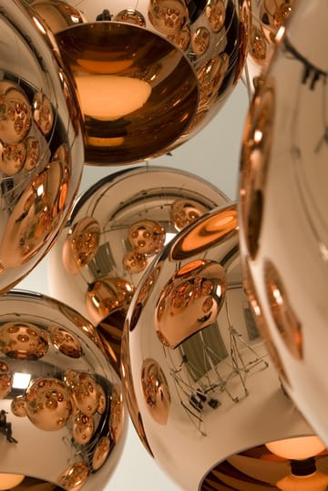 Copper Round hanglamp LED Ø25 cm - Copper - Tom Dixon