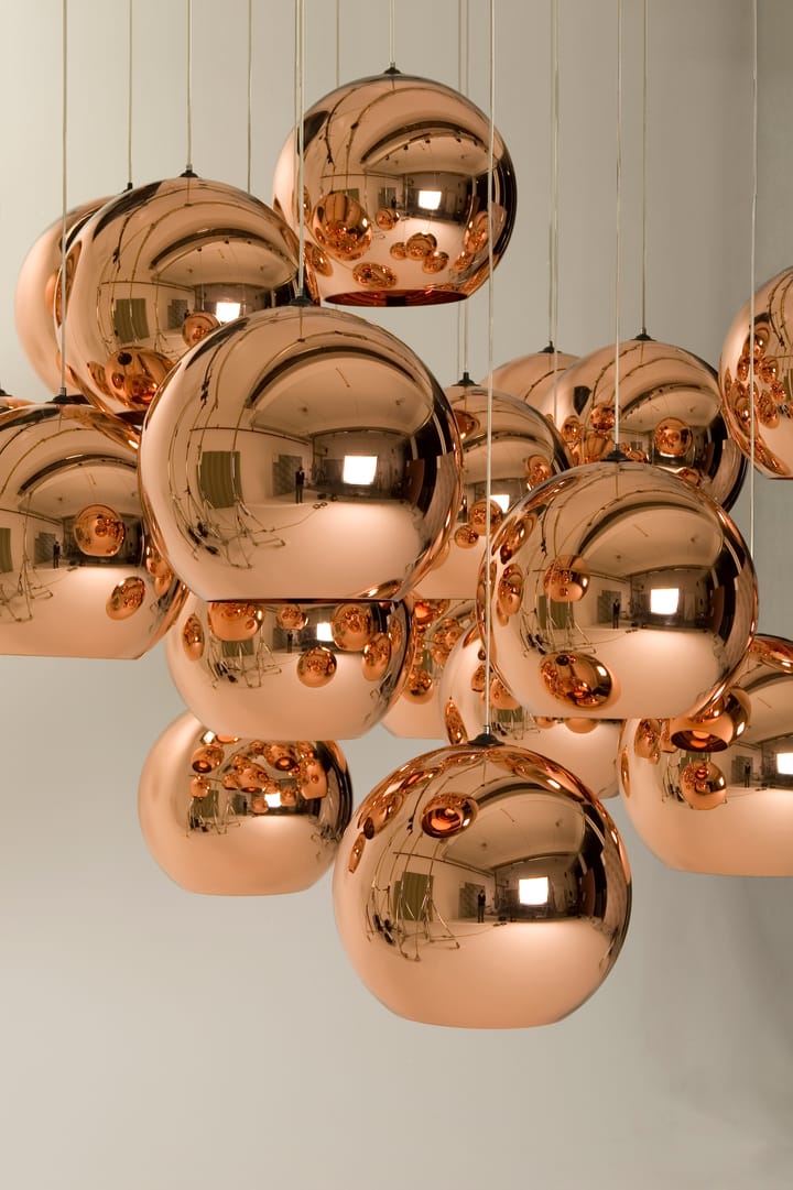 Copper Round hanglamp LED Ø25 cm - Copper - Tom Dixon