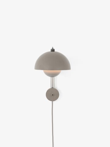 Flowerpot wandlamp VP8 - Grey beige - &Tradition