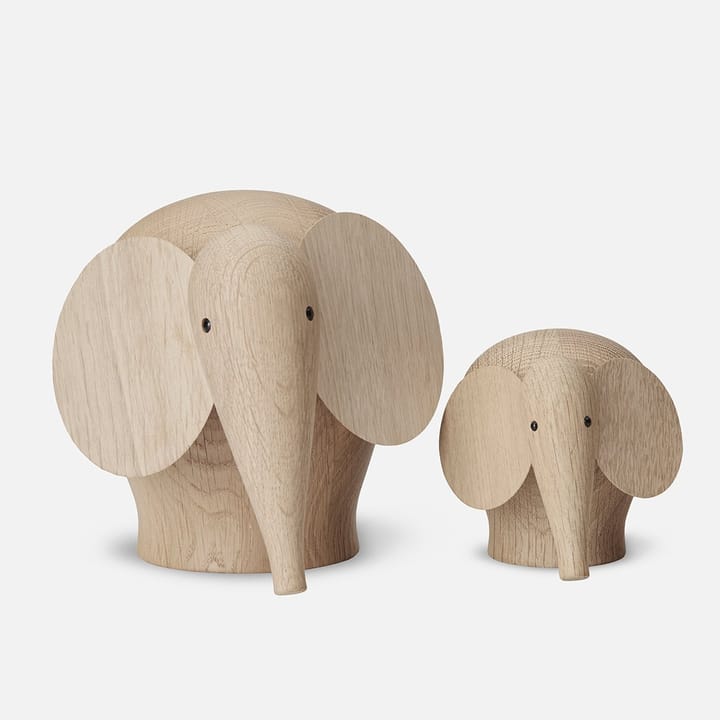Nunu houten olifant - middel - Woud
