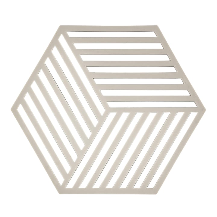 Hexagon onderzetter (pannen) - warm grey (warmgrijs) - Zone Denmark